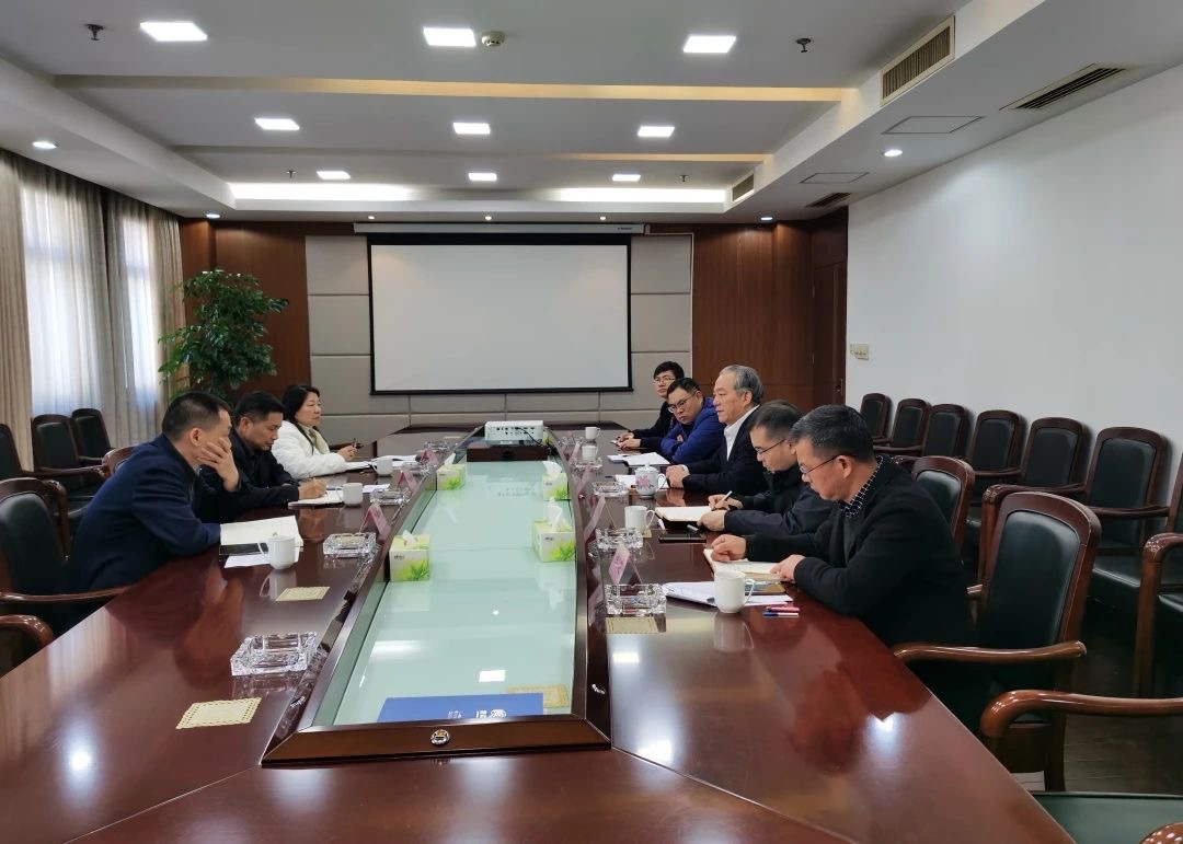 杭州市建委副主任杨铁定一行莅临js4399金沙线集团调研指导工作