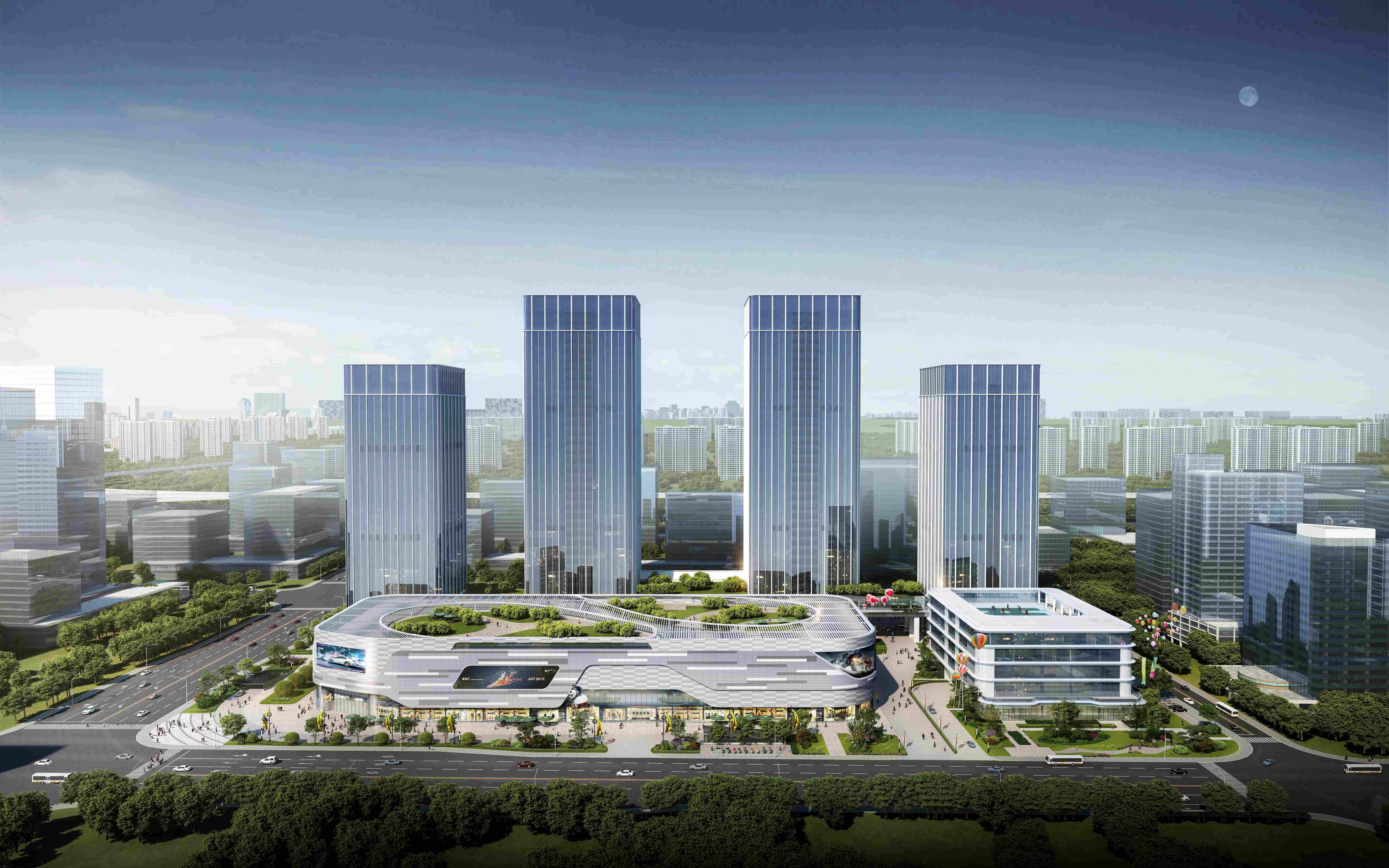 匠心铸就:js4399金沙线(集团)有限公司
在建项目纪实 | 杭政储出(2024)33号地块商业商务世纪城智能产业园项目